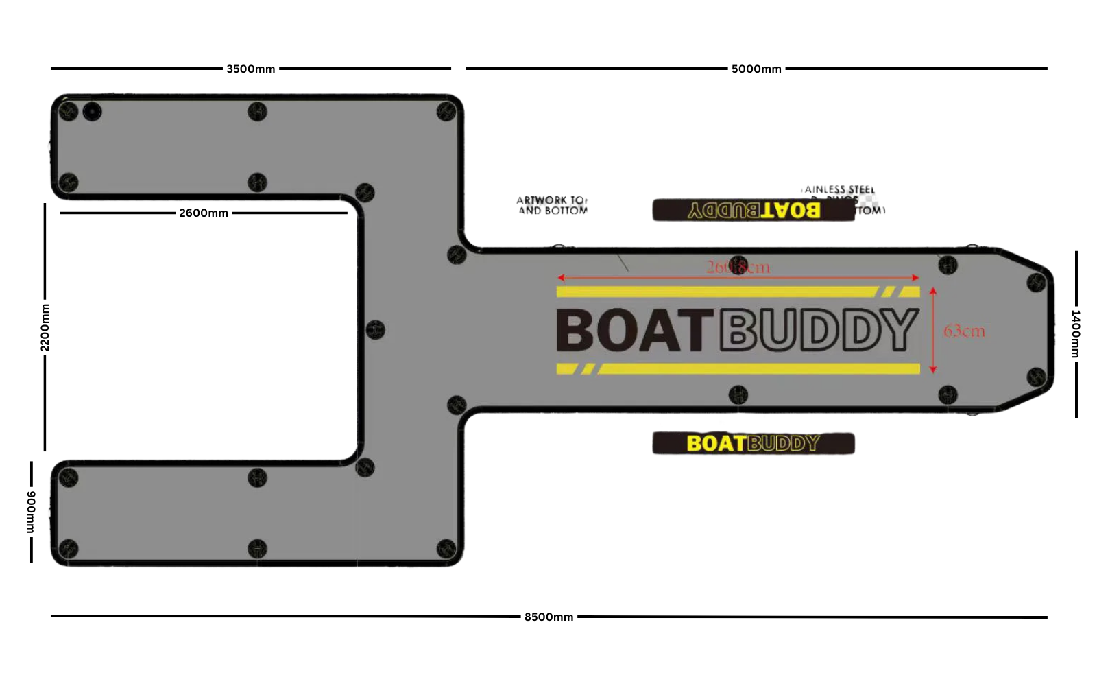 Pickle Fork Boat Buddy