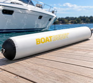 XL inflatable boat fender for larger boats