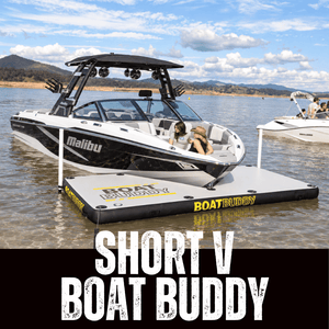 Short V Boat Buddy – Inflatable Dock & Pontoon for V-Hull Boats