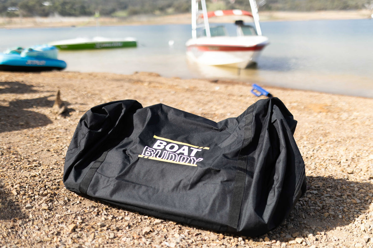 Short V Boat Buddy – Inflatable Dock & Pontoon for V-Hull Boats